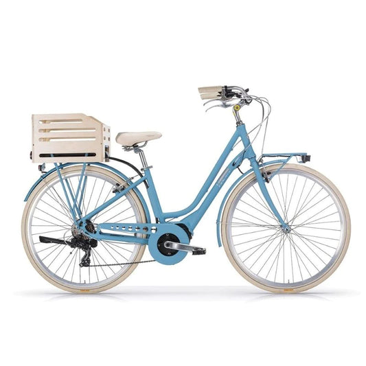 MBM Apostrophe Ladies Hybrid Electric Bike – Sky Blue