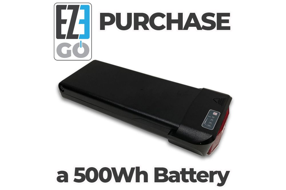 EZEGO 500Wh Rear Carrier Battery